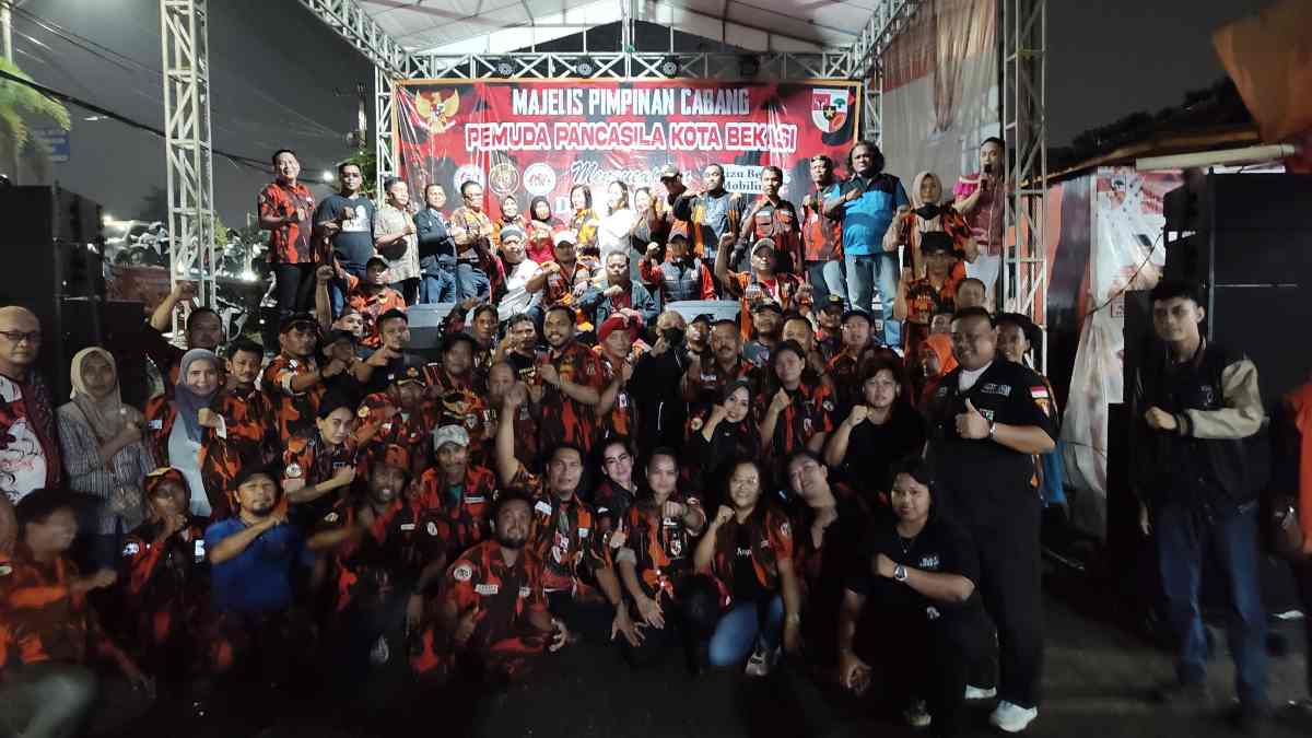 Bawa Semangat Patriotisme, PP Kota Bekasi Rayakan HUT RI ke-80