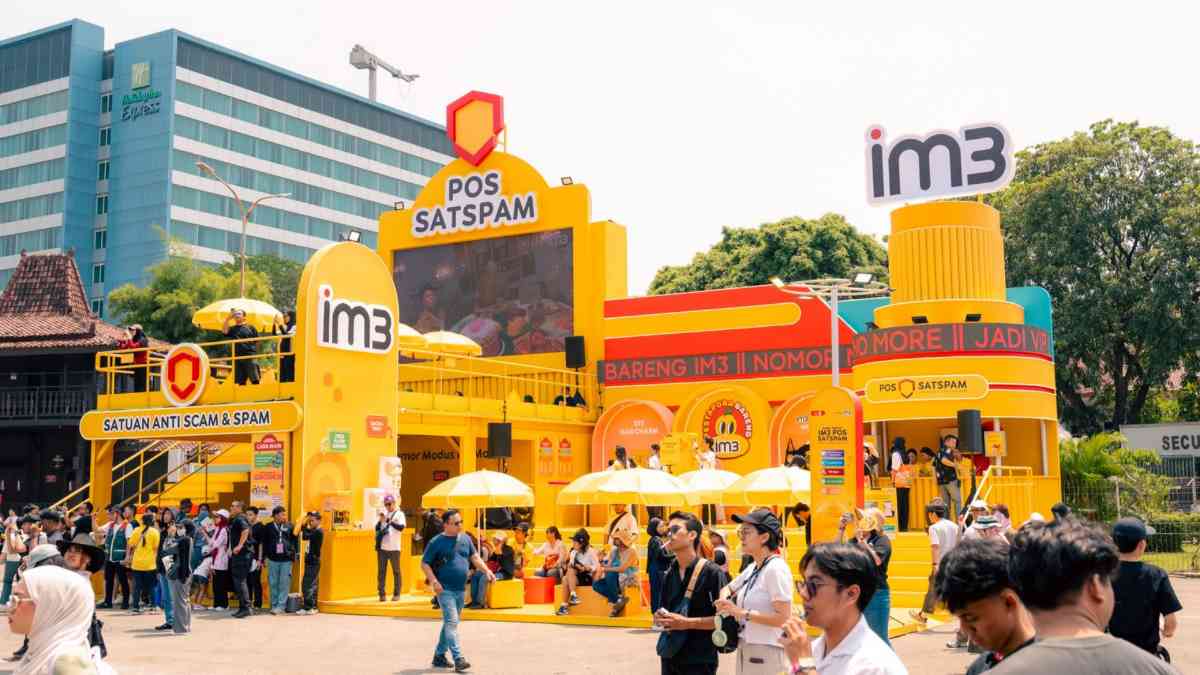 Jaringan 5G Andal dan Proteksi Digital Indosat IM3 di Festival Musik
