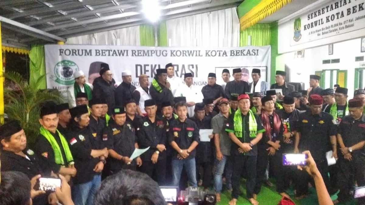 FBR Kota Bekasi Deklarasi Dukungan untuk Heri-Sholihin