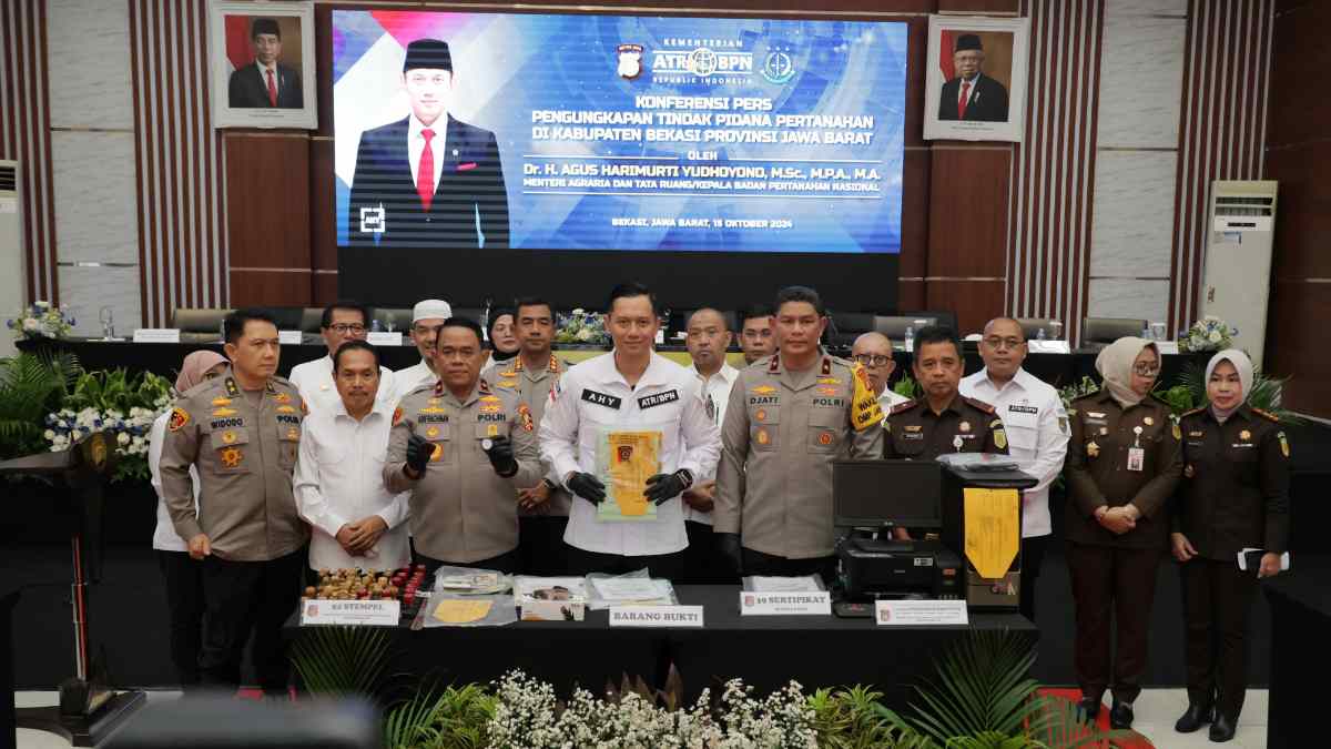 Masuki Masa Akhir Jokowi, AHY Bentuk Perisai Lawan Mafia Tanah