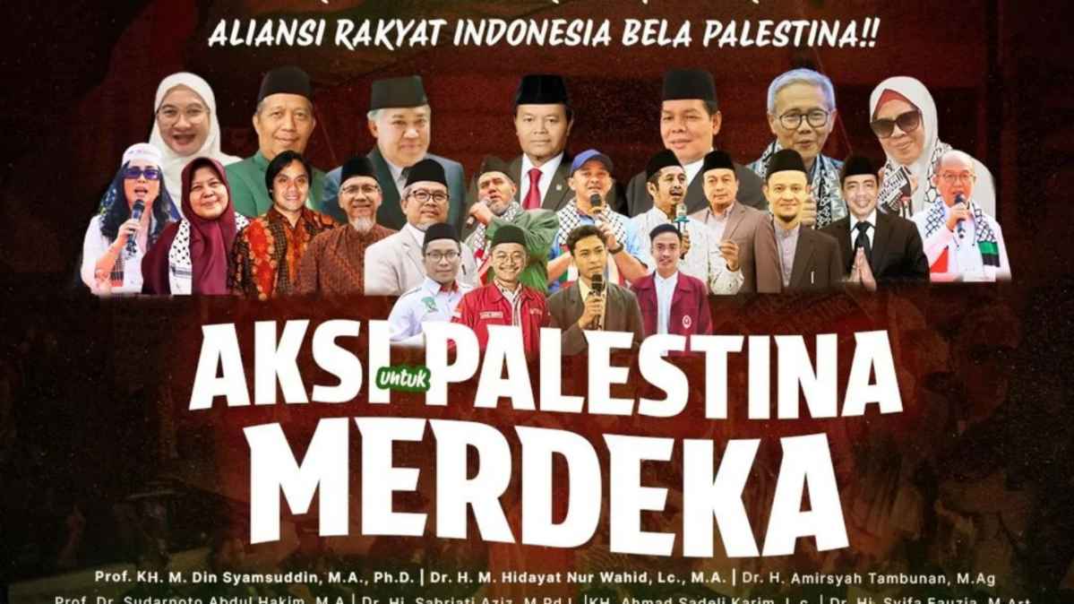 Ribuan Massa Siap Aksi di Kedubes AS Untuk Bela Palestina