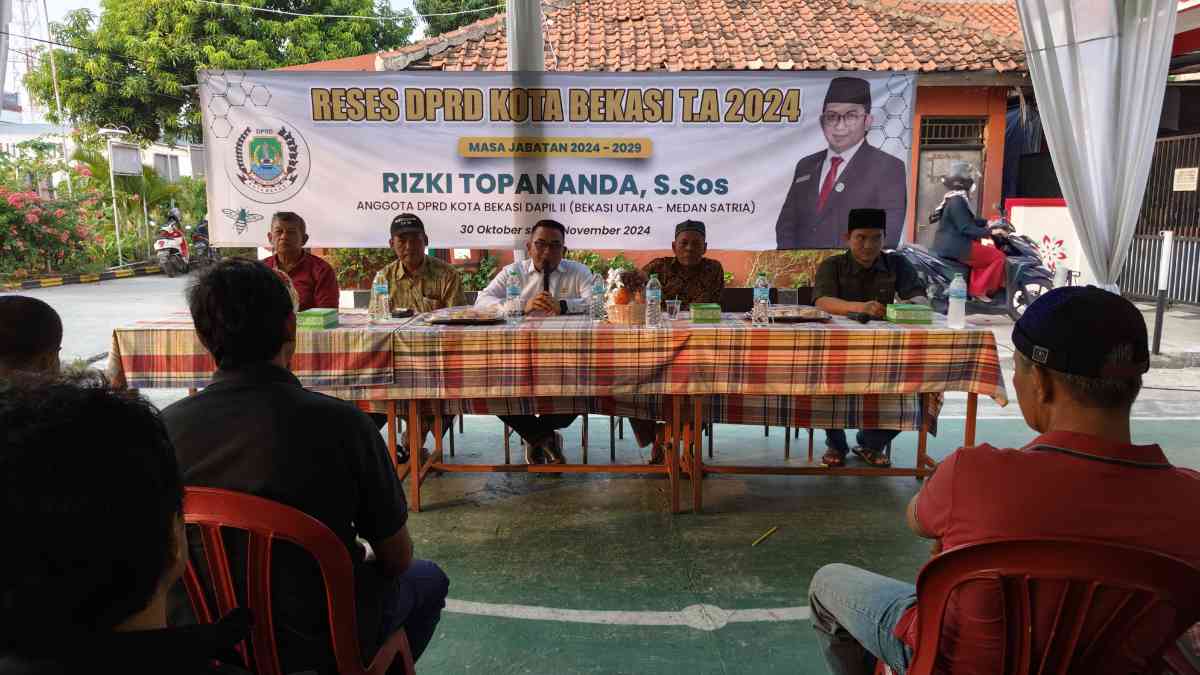 Gelar Reses, Rizky Topananda Fokus Peran Pemuda Untuk Kota Bekasi