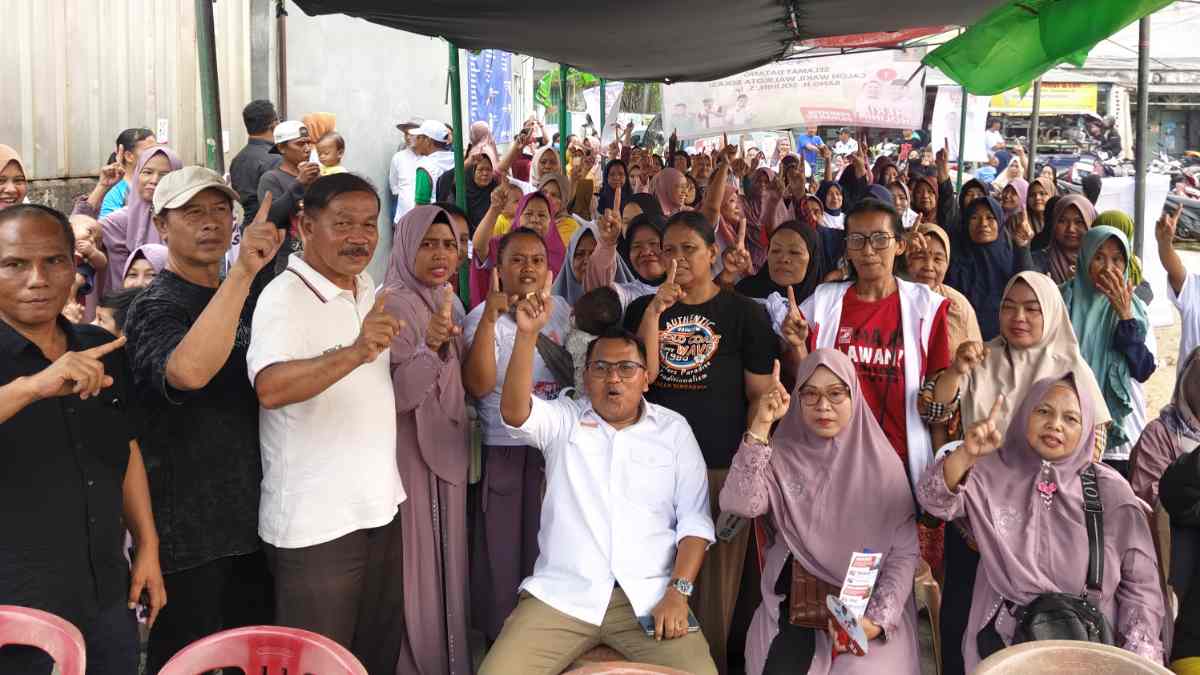 Sambangi Bekasi Jaya, Sholihin Tawarkan Program Menarik Pada Warga