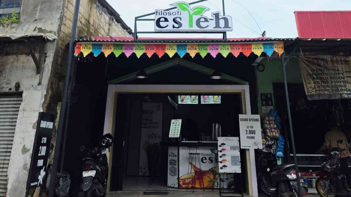 Outlet Es Teh di Bogor Jadi Sasaran Penipuan