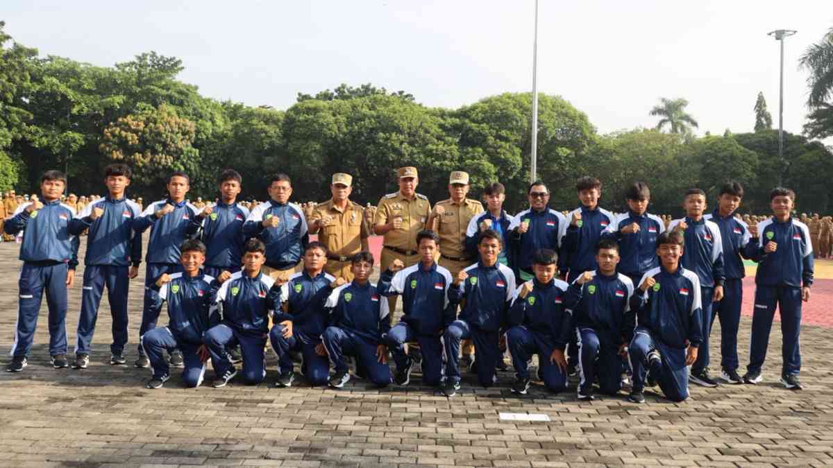 Wali Kota Bekasi Lepas Tim Tajimalela ke Turnamen Singa Cup U-14