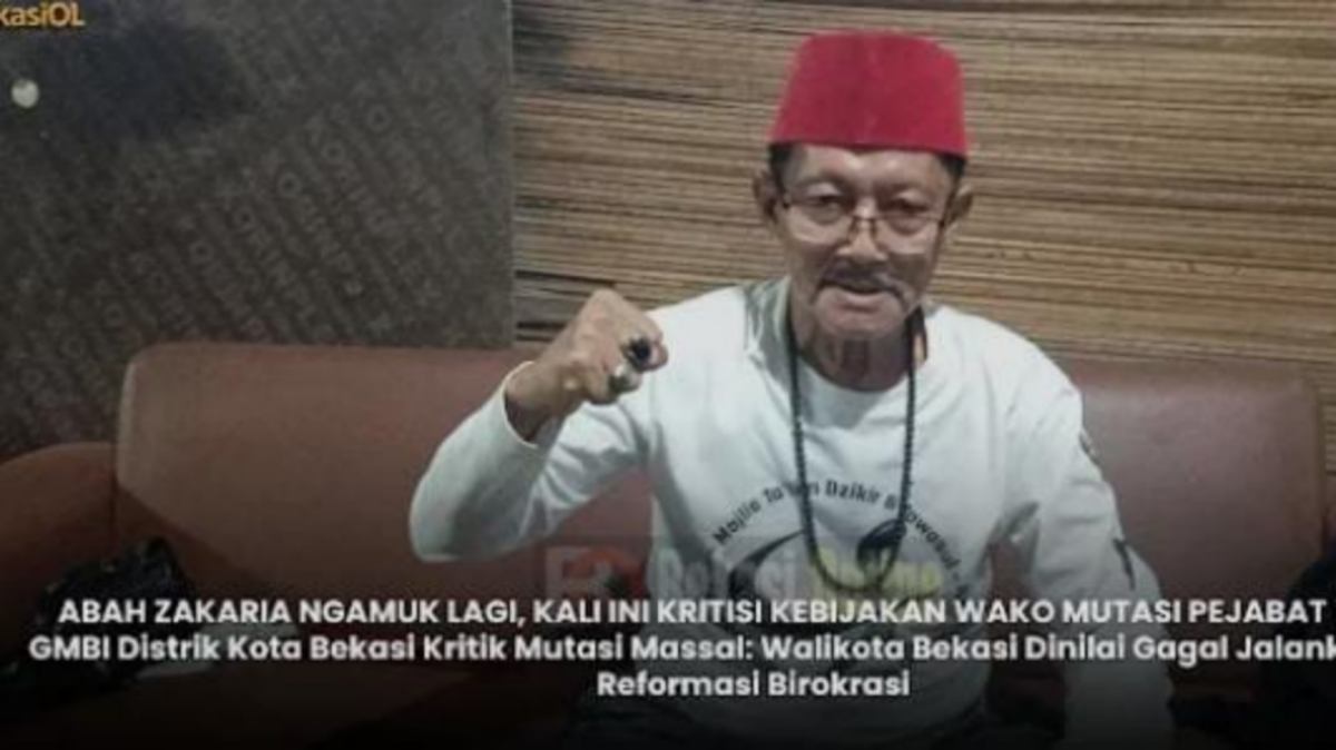 Abah Zakaria: Mutasi Bukan Solusi, ASN Harusnya Dipromosikan