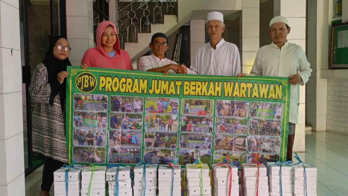 Jelang Setahun, Program Jumat Berkah Wartawan Ingin Perluas Jangkauan