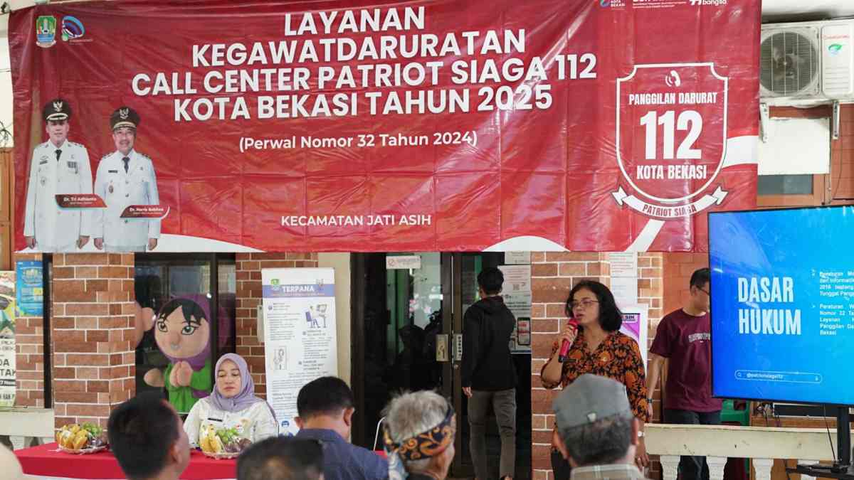 Pemkot Bekasi Gencarkan Sosialisasi Call Center Darurat 112