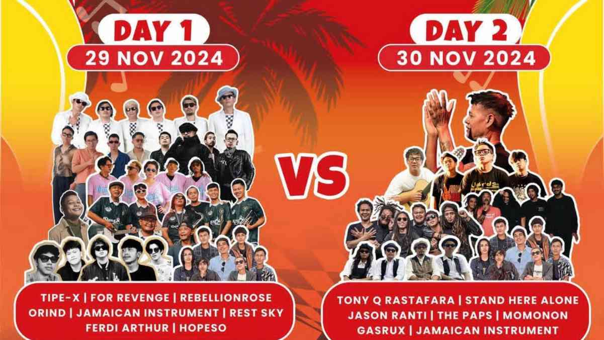 Tony Q dan Tipe X Siap Goyang Kota Bekasi pada 29-30 November Nanti