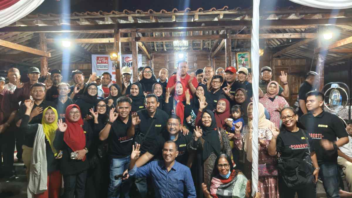 FORBESTI Sambangi Tri Adhianto, Pastikan Kemenangan di Pilkada Bekasi
