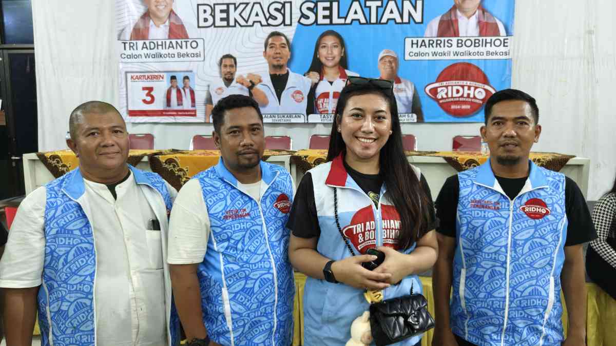 Pengusaha Cantik Ajak Warga Bekasi Selatan Dukung Tri-Harris