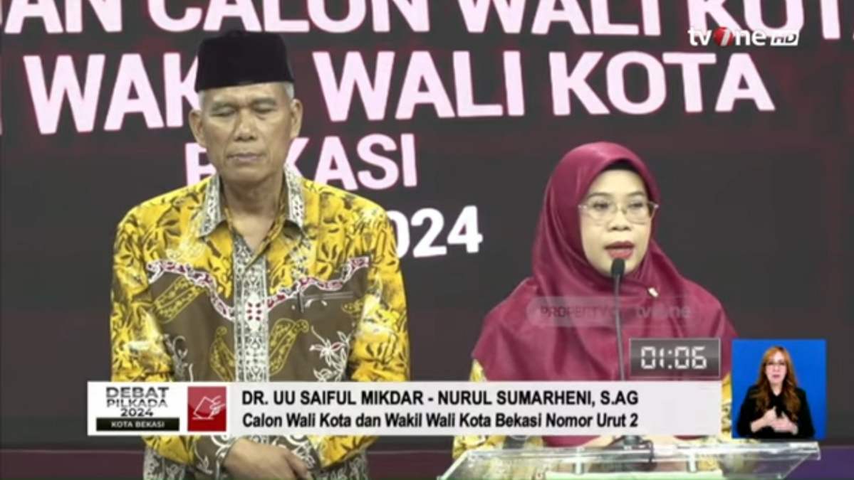 UU-Nurul Manfaatkan Debat, Jadi Kuda Hitam Pilwalkot Bekasi?