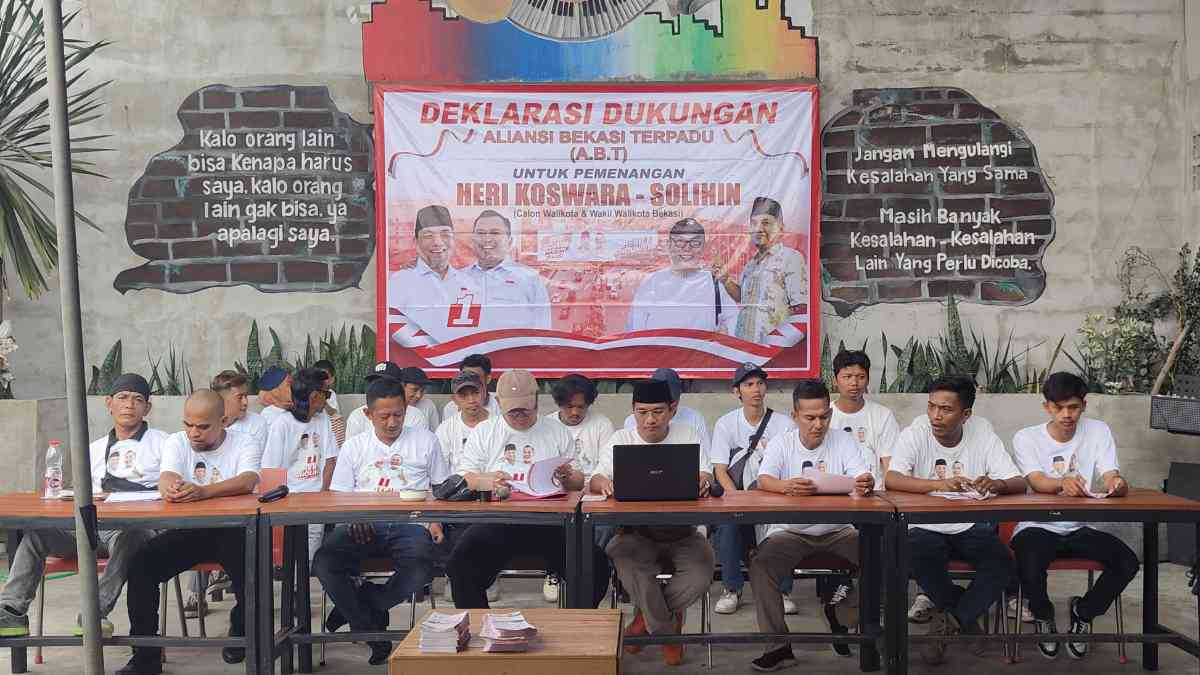 ABT Deklarasi Dukung Heri-Sholihin di Pilkada Kota Bekasi 2024