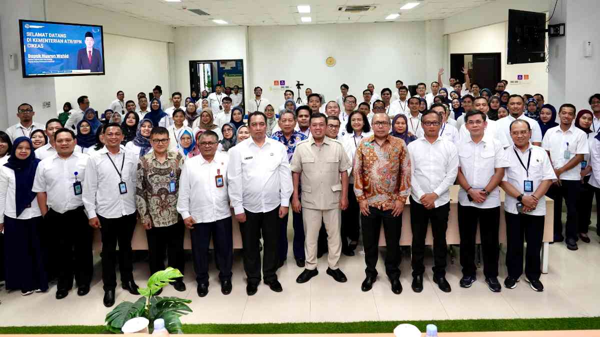 Menteri ATR/BPN Tinjau Optimalisasi Layanan di Cikeas