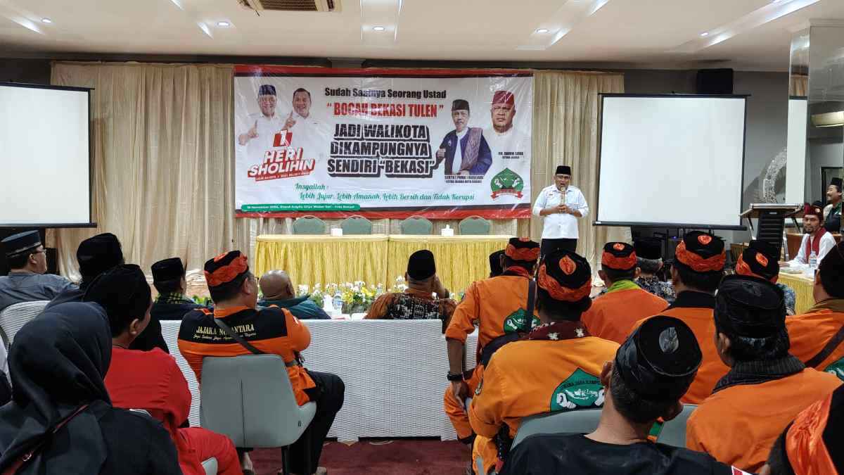 Jajaka Kota Bekasi Dukung Ustaz Heri-Sholihin di Pilkada 2024