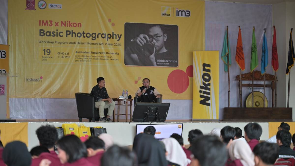 IM3 x Nikon Buka Ruang Kreatif bagi Mahasiswa Lewat Roadshow