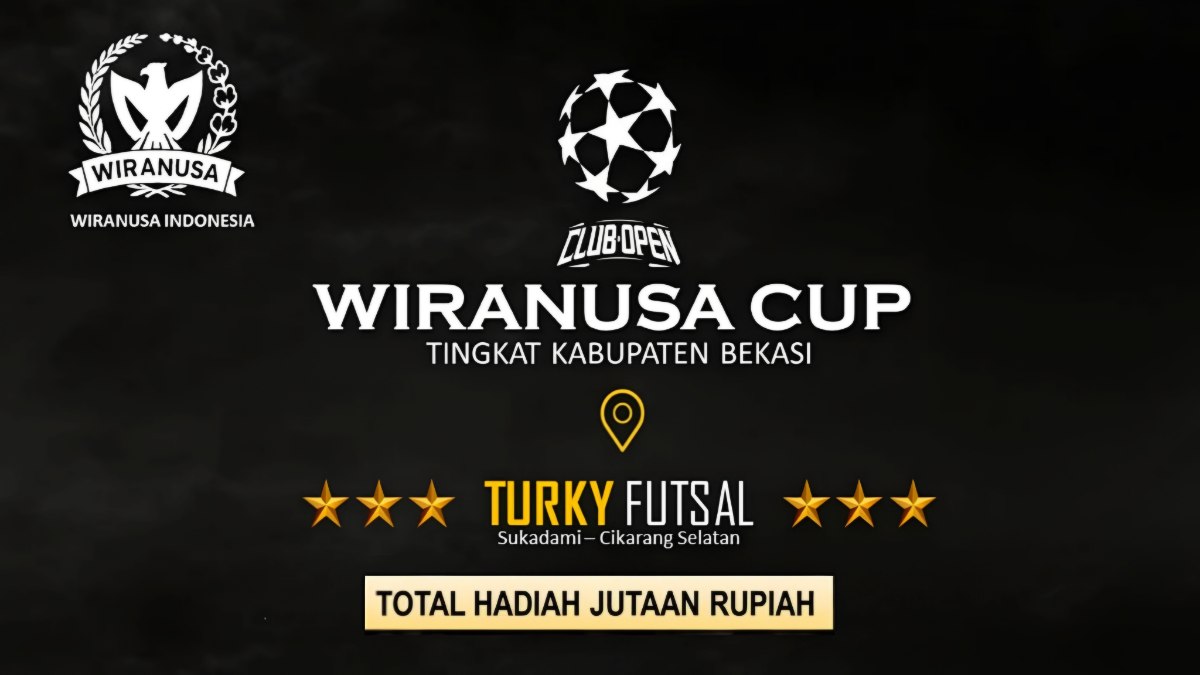 Ayo Daftar! Wiranusa Cup 2025 Digelar, Hadiah Jutaan Rupiah Menanti