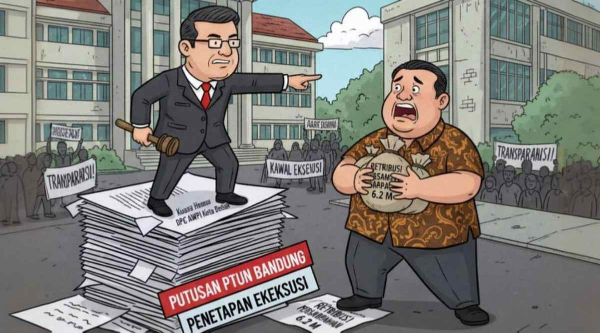 PTUN Tetapkan Eksekusi, Kemenpan RB Diminta Tindak DLH Kota Bekasi