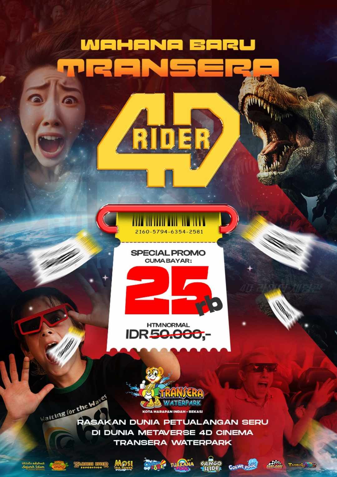 Serunya 4D Simulator, Wahana Baru di Transera  ‎