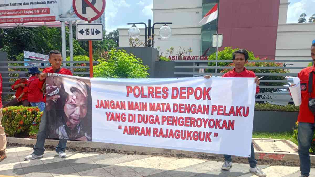 ‎Proses Hukum Mandek, PBB Gelar Aksi Damai di Depok  ‎