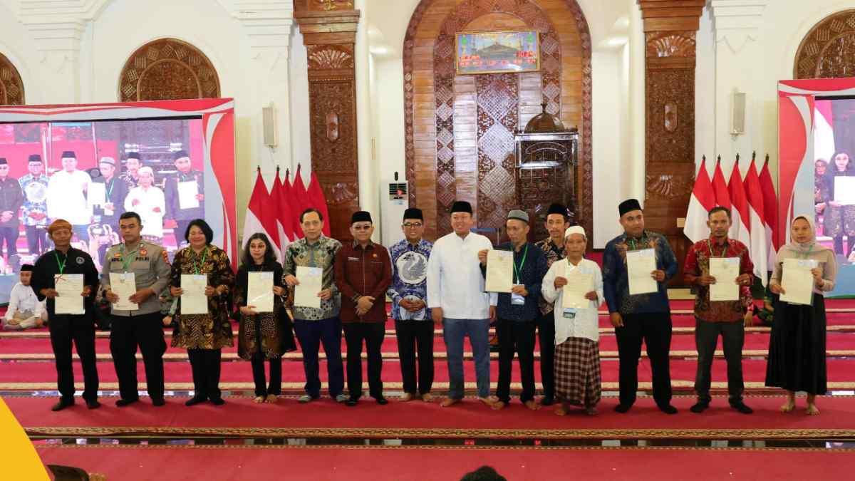 Amankan Aset, ATR/BPN Prioritaskan Sertifikasi Tanah Wakaf di Banten
