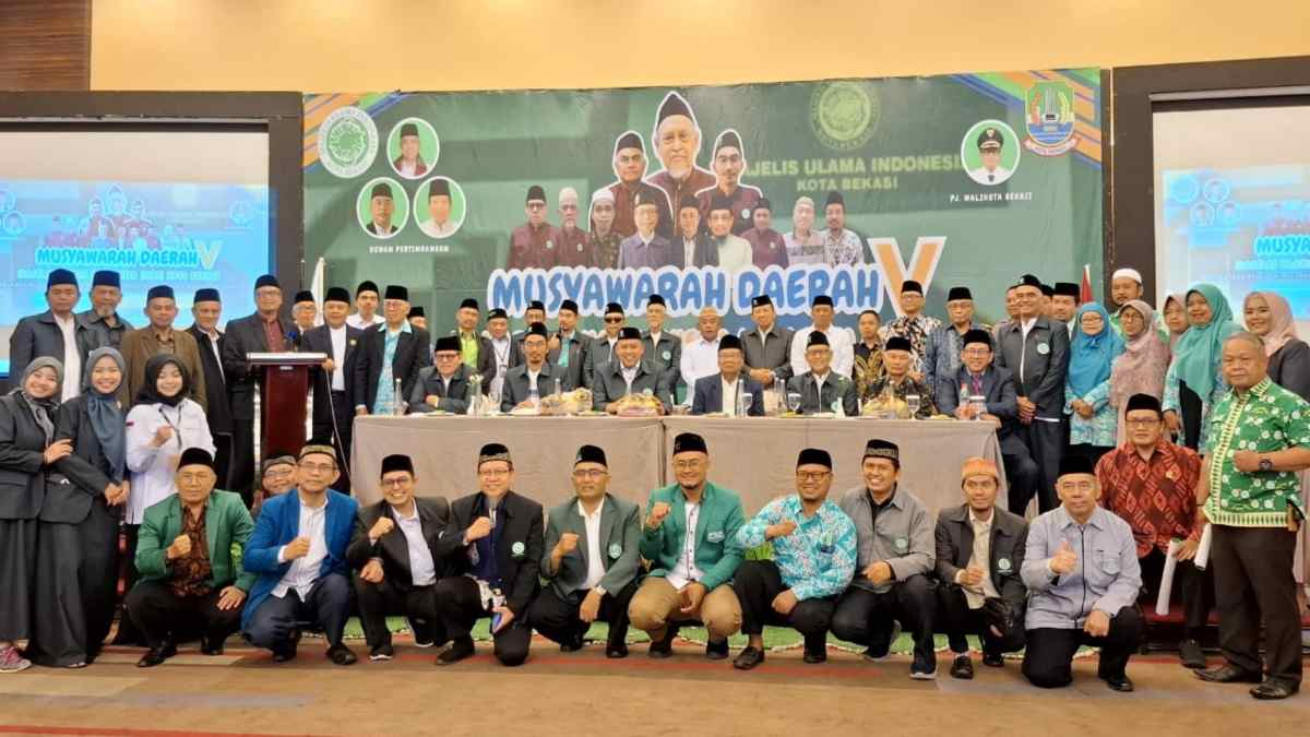 Sah, KH Saifuddin Siroj Kini Pimpin MUI Kota Bekasi