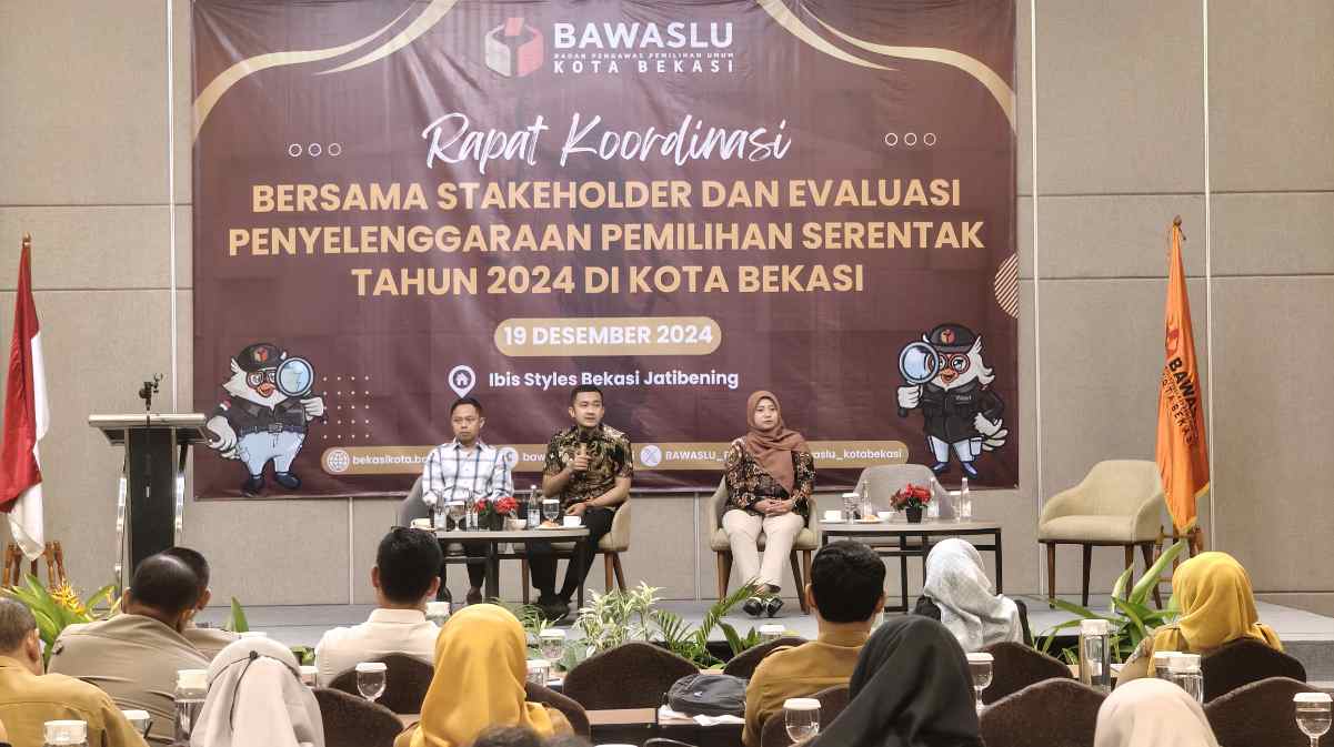 Bawaslu Kota Bekasi Evaluasi Penyelenggaraan Pilkada 2024