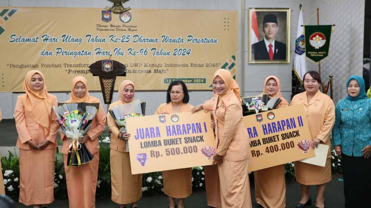 DWP Kemendagri Dorong Peran Perempuan Menuju Indonesia Emas 2045
