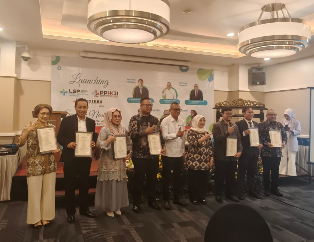 Maraknya Sengketa Medis, LSP Hukum Kesehatan Diluncurkan