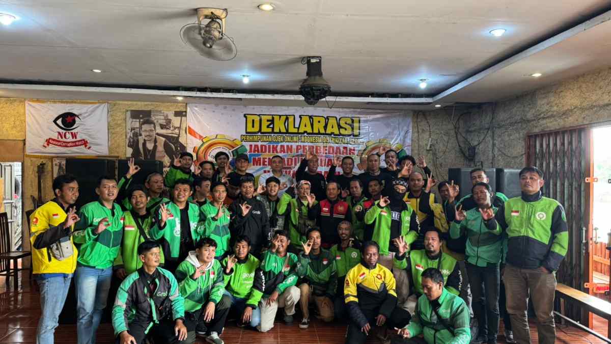 Deklarasi Ojol 02 Bekasi, Perkuat Solidaritas dan BPJS Kerja