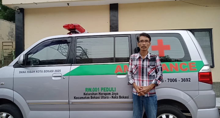 RW 01 Harapan Jaya Prioritaskan Dana Bantuan untuk Layanan Ambulans