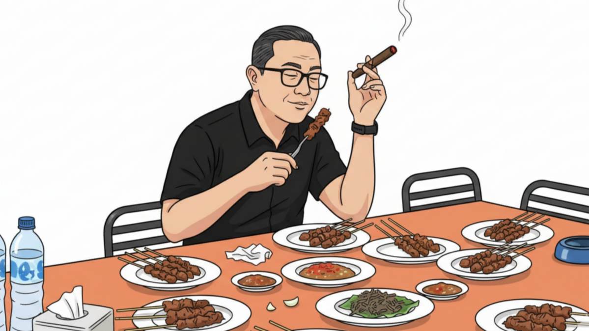 Viral Video Zulhas Makan Sate dan Nyigar di Bireun, Ini Kata Peneliti